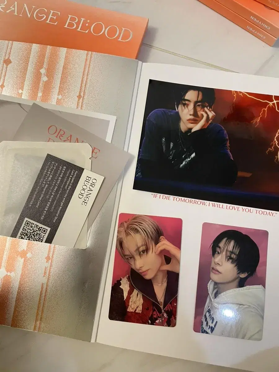 Enhypen Orangeblood KSANA album photocard