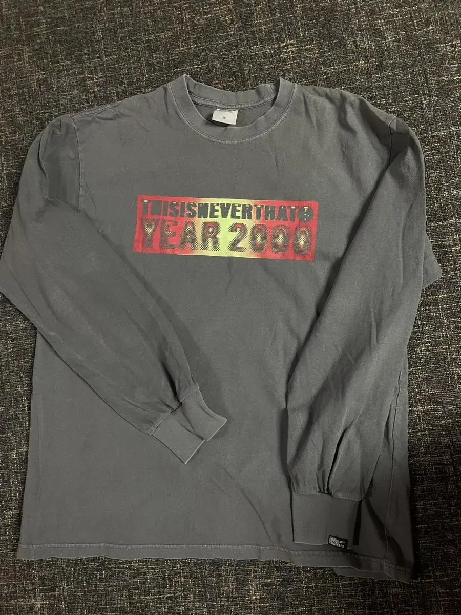 This Is Never That Gray Long Sleeve T-Shirt size M