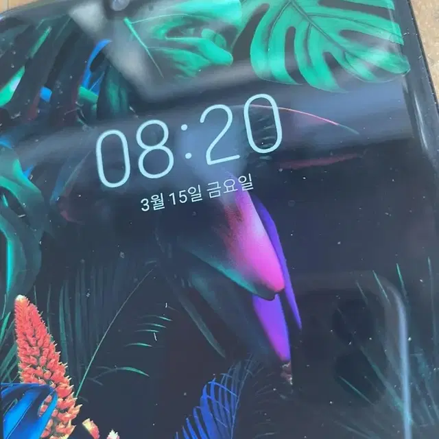 LG G8thinQ 휴대폰 모형 피규어 인테리어 소품