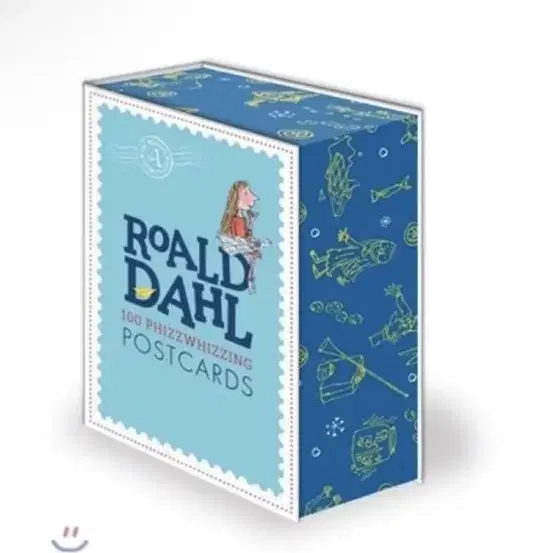 로알드달 엽서 Roald Dahl 100 Phizz-Whizzing Po