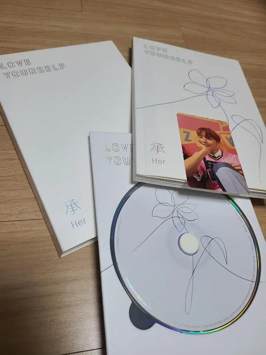 bts 방탄 럽셀 love yourself E 버전 앨범 제이홉 포카