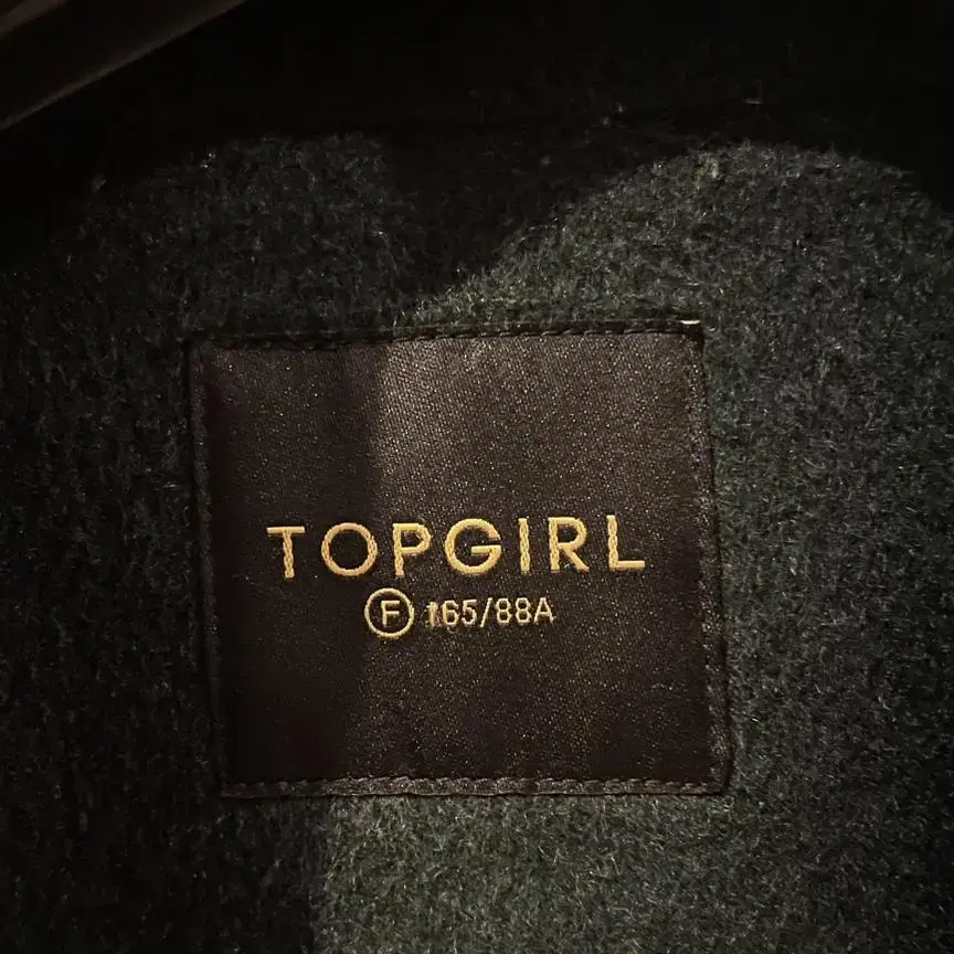 TOPGIRL 브랜드 여성 겨울코트