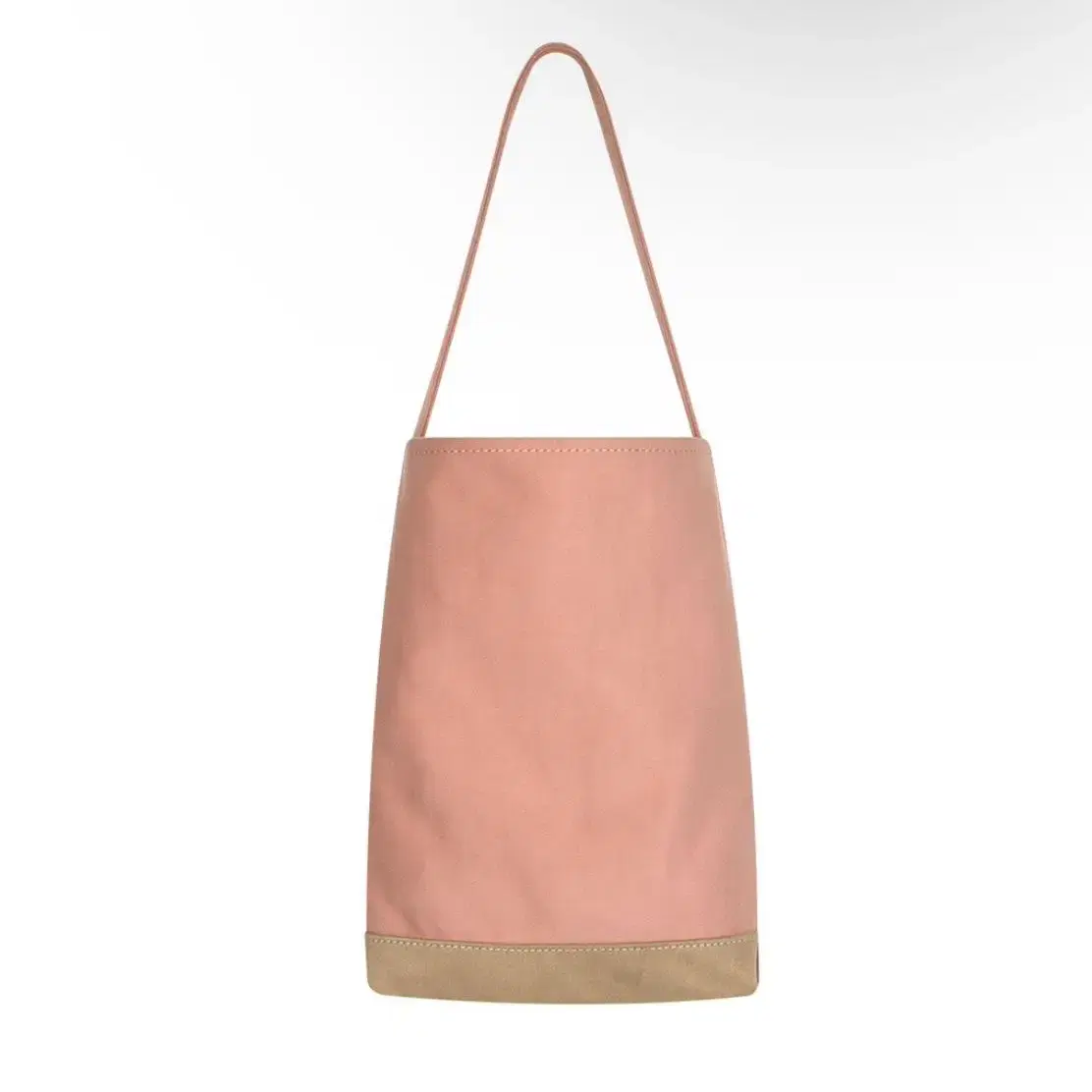 MFG X ISLAND SLIPPER SUEDE TOTE BAG pink