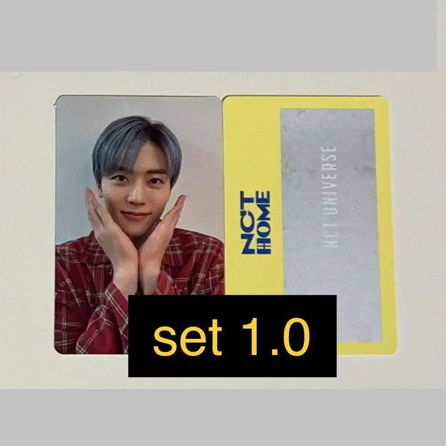 Jaemin nct home Scratch B message card photocard nct dream nct home