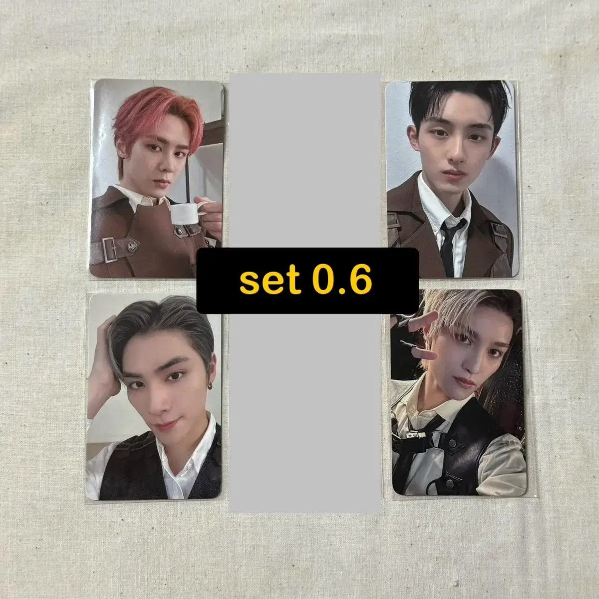 Bulk NCT Zone WayV way v 50,000 won ld photocard kun winwin xiaojun Yangyang