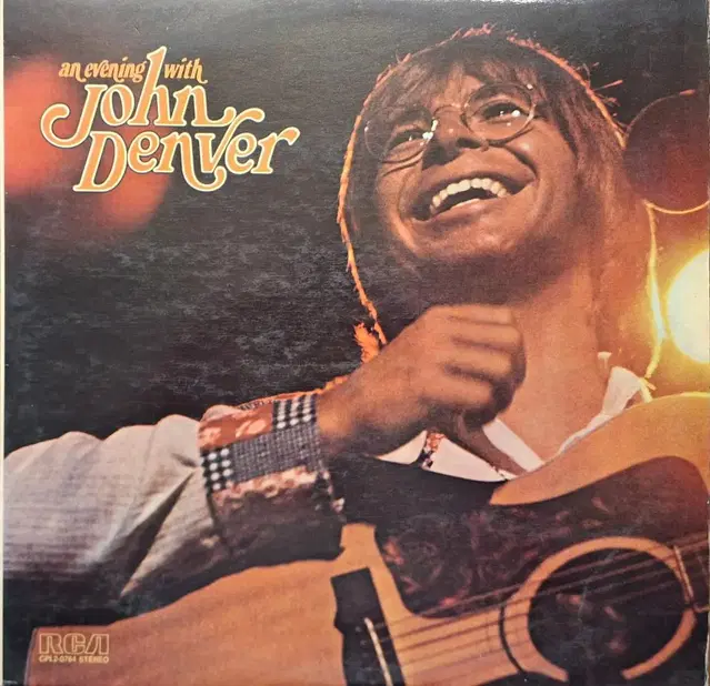 국내라이센스반/an evening with John Denver LP