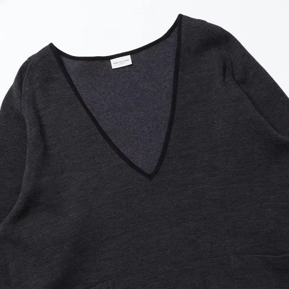 Dries Van Noten V neck Long Sleeve