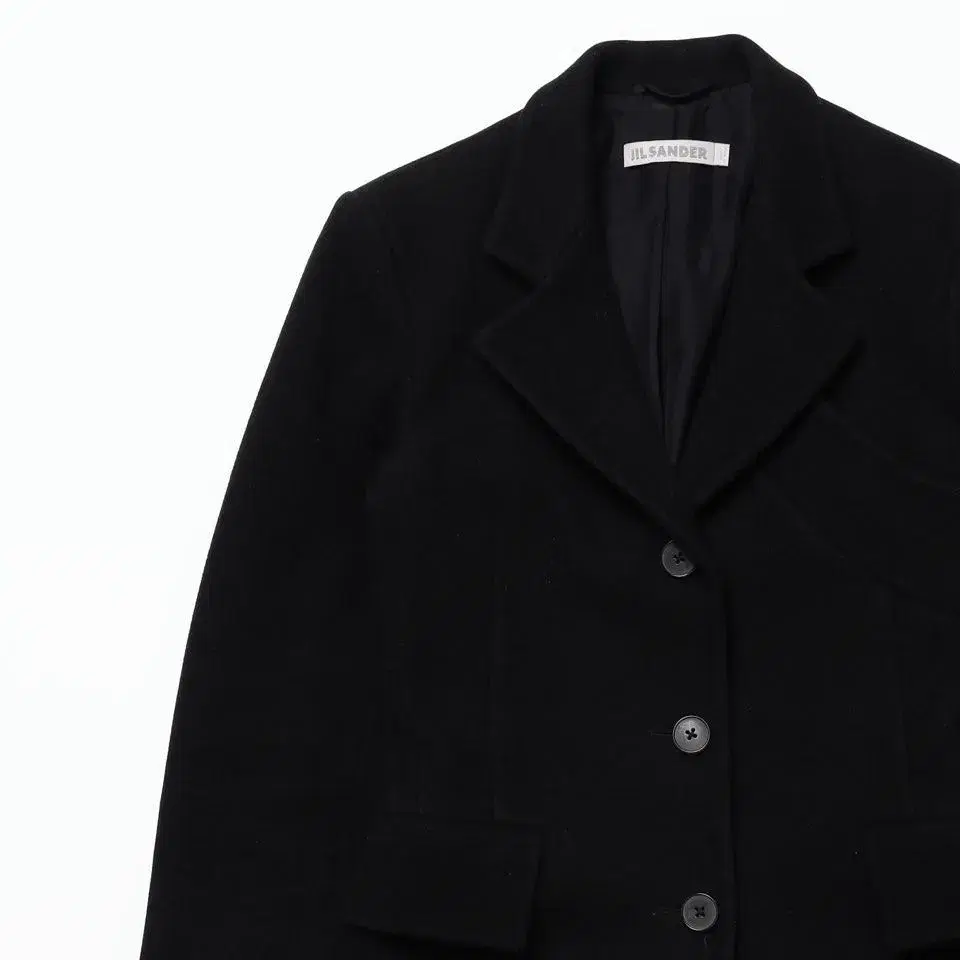 JIL SANDER Virgin Wool Single Coat