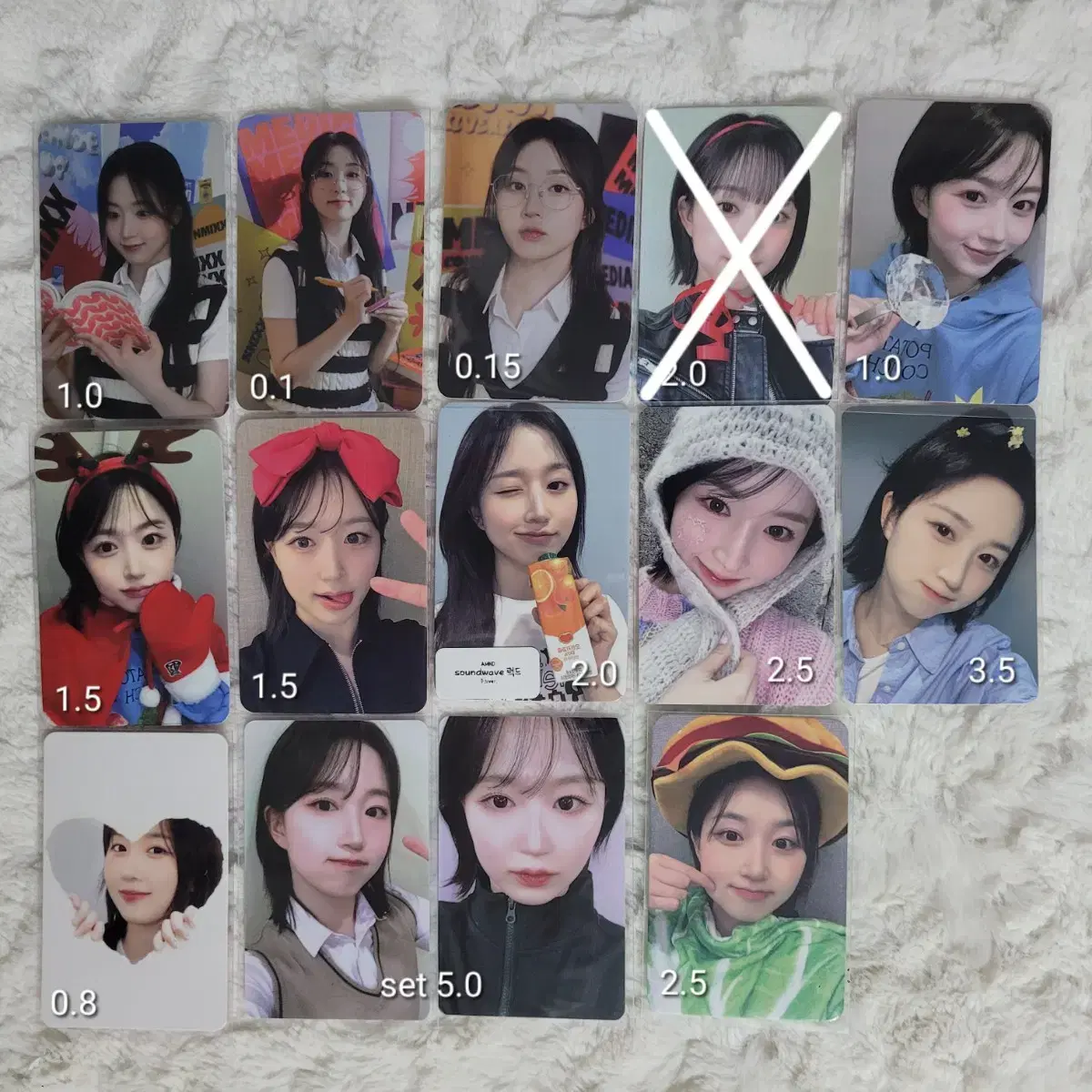 nmixx haewon unreleased photocard ld pre-order benefit wts everlineNamilStarryBuddyMuSoundwavePop Up