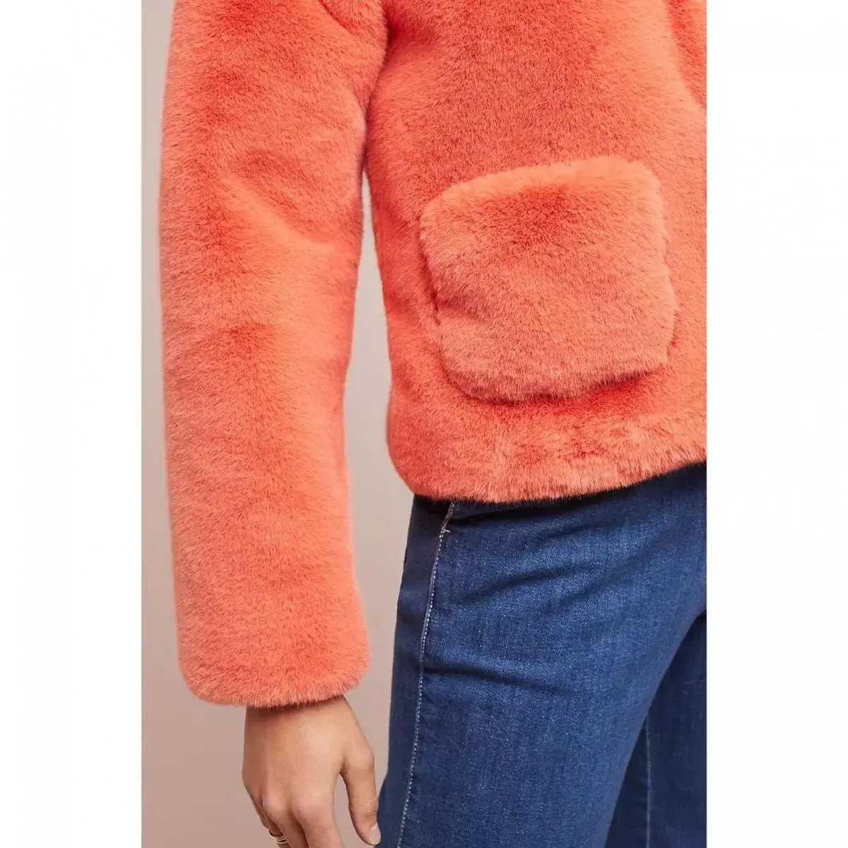 anthropology faux fur 앤트로폴로지 인조모피