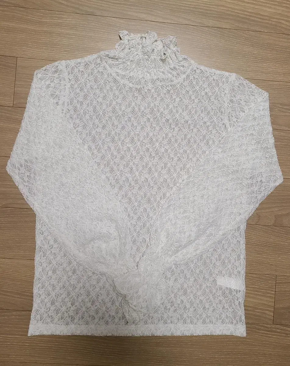 White lace blouse