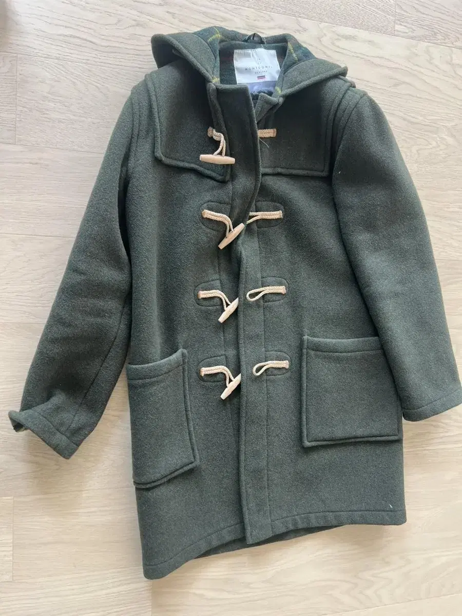 Montgomery Duffel Coat (size 38, green)