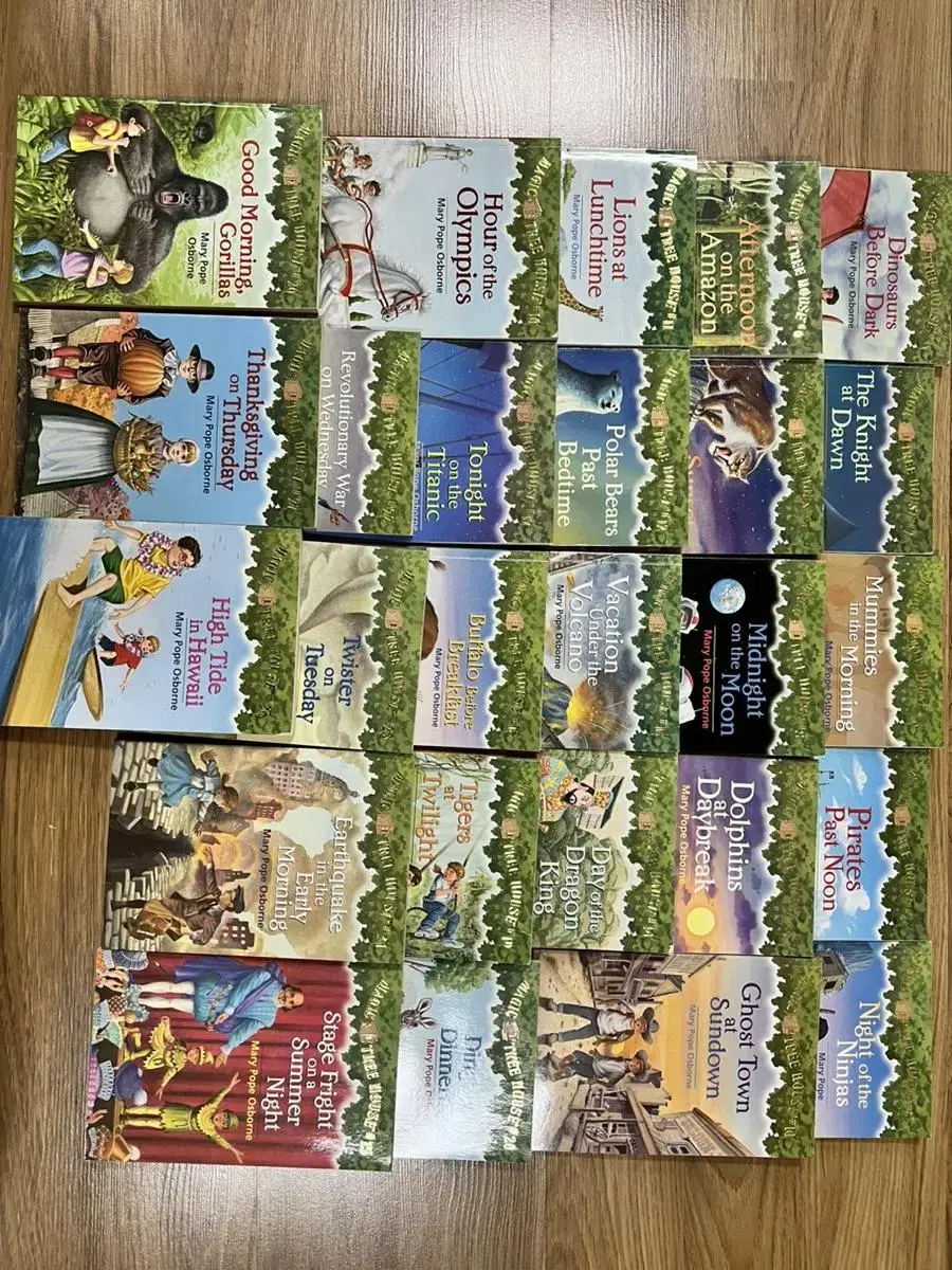 Magic Tree House set 총 26권: 15권 & 21권 제외