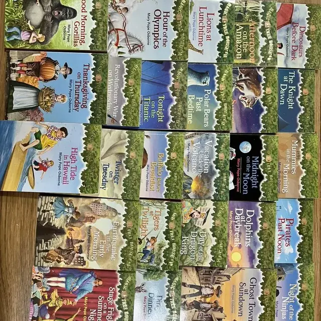 Magic Tree House set 총 26권: 15권 & 21권 제외