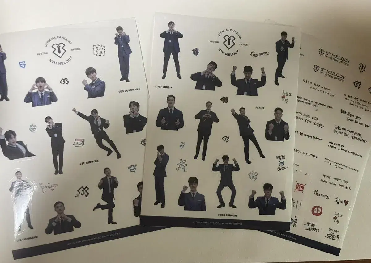 Sell BTOB stickers (5 melody kits)