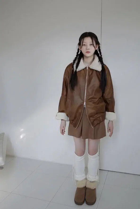 베이비랩 blouson fur jk