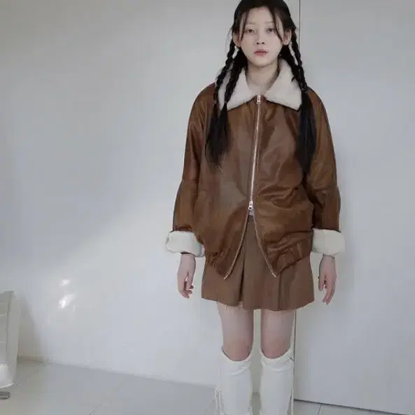 베이비랩 blouson fur jk