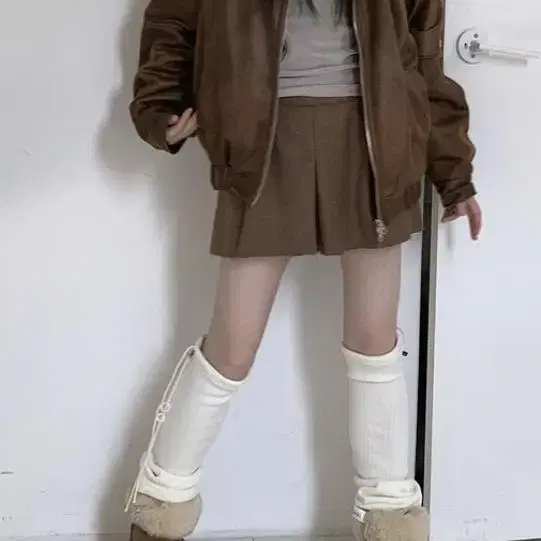 베이비랩 blouson fur jk