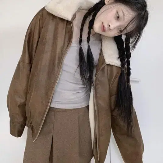 베이비랩 blouson fur jk