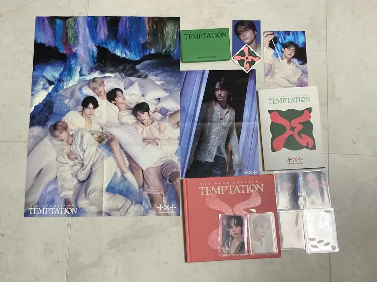 TXT Temptation Nightmare album & weverse album & Rulerby sold separately