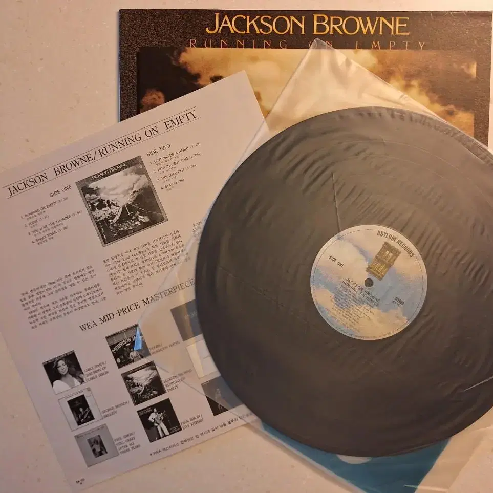 국내라이센스반/Jackson Browne LP