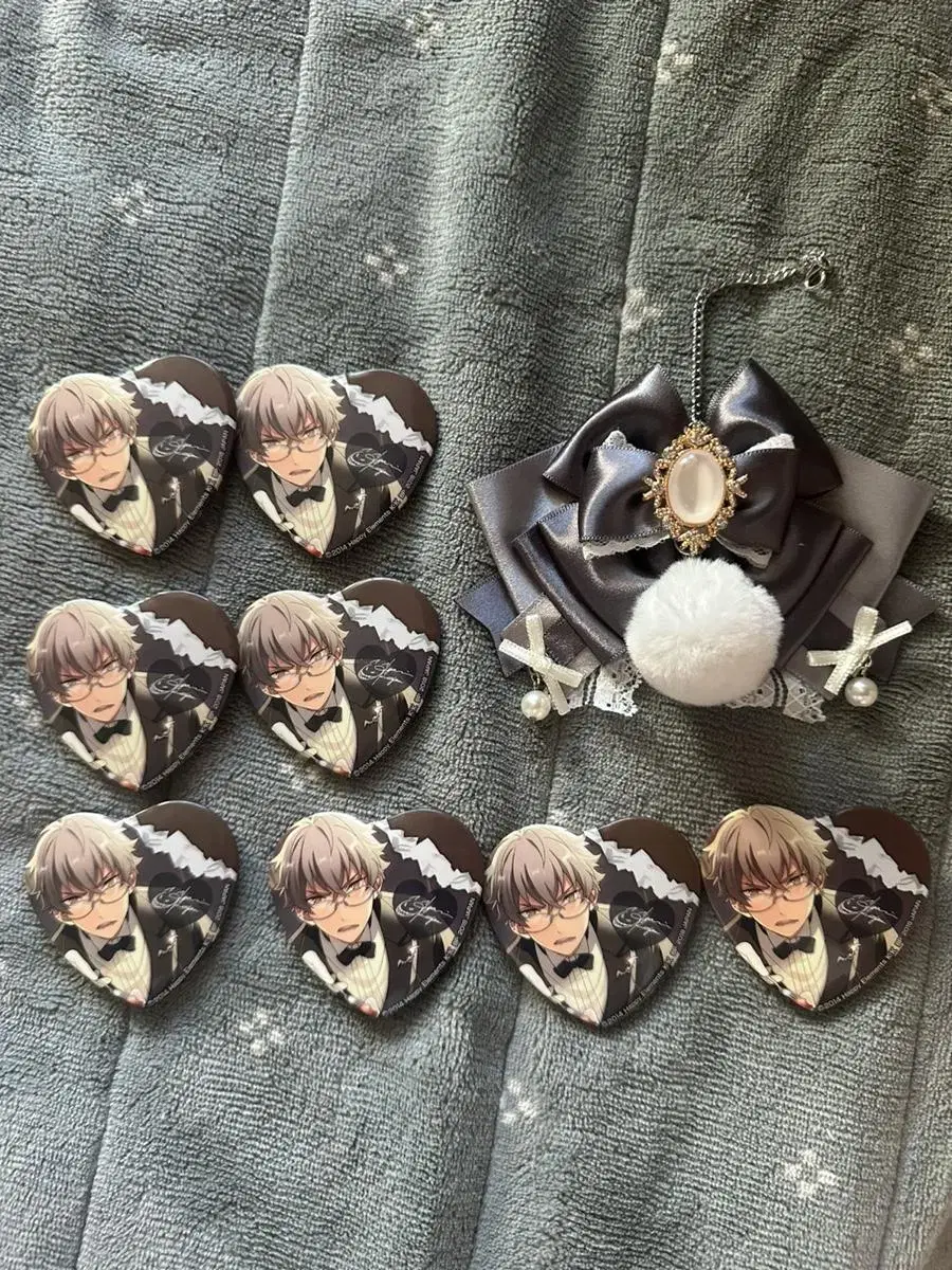 Koga Butler Heart Can Badge Heart Badge Itabag Torupaka Ibekore