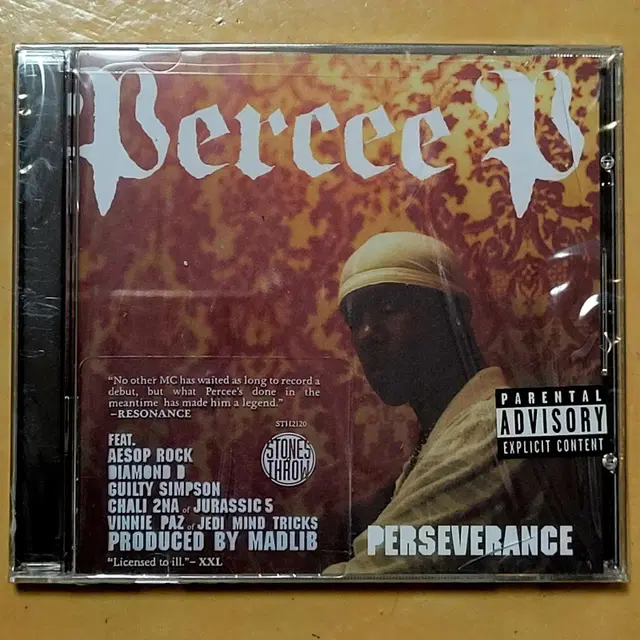 (CD) Percee P - Perseverance 미개봉