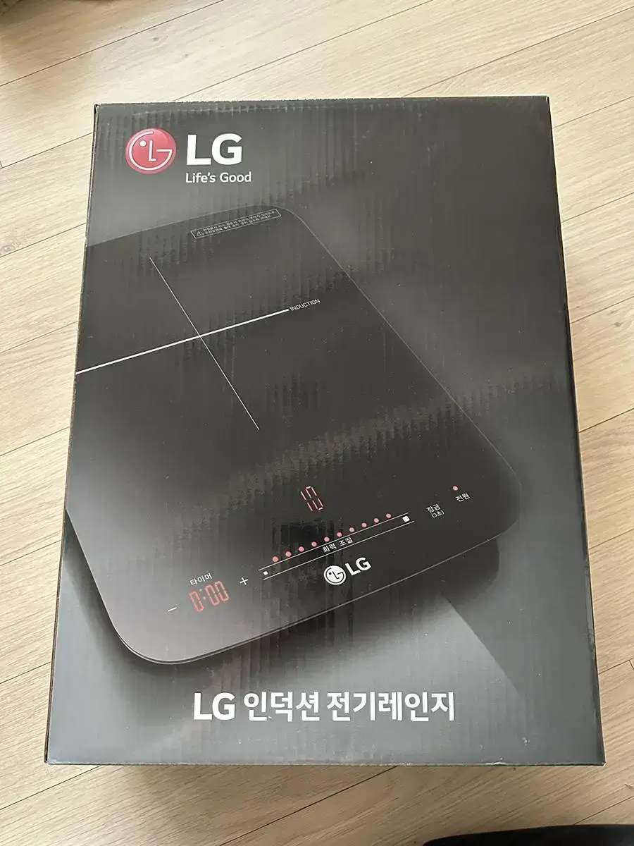 LG 전기 인덕션 1구 HEI1V8 판매해요 (빠른 거래 원합니다)