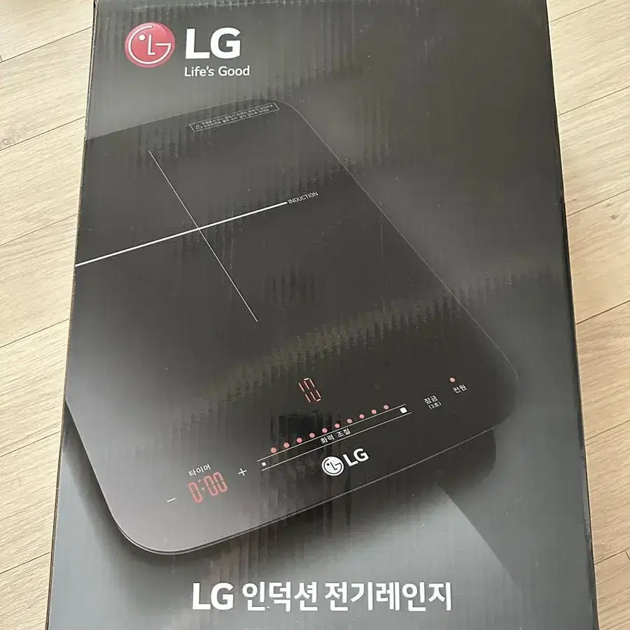 LG 전기 인덕션 1구 HEI1V8 판매해요 (빠른 거래 원합니다)