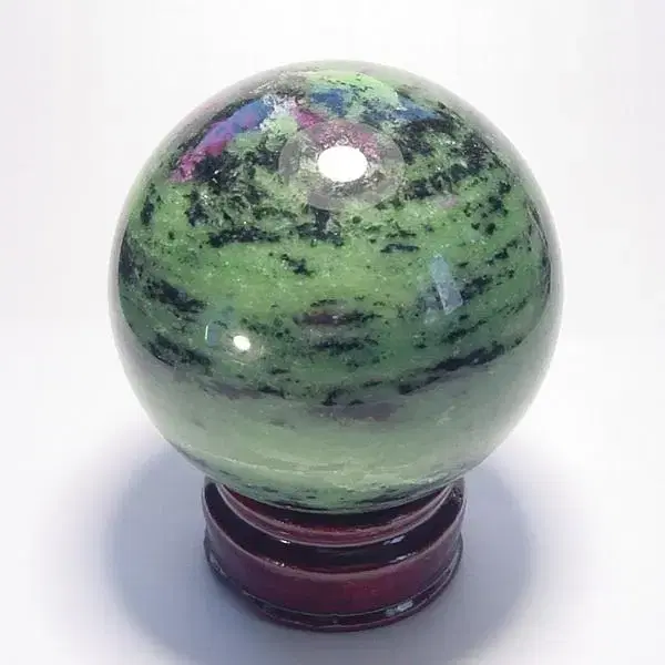 루비 인 조이사이트 Ruby in Zoisite Sphere 70mm