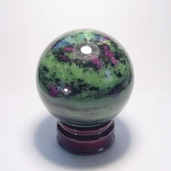 루비 인 조이사이트 Ruby in Zoisite Sphere 70mm