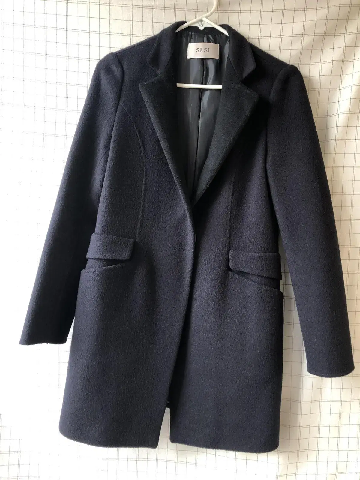 [REDUCED PRICE] SJ SJ Wool Coat Navy