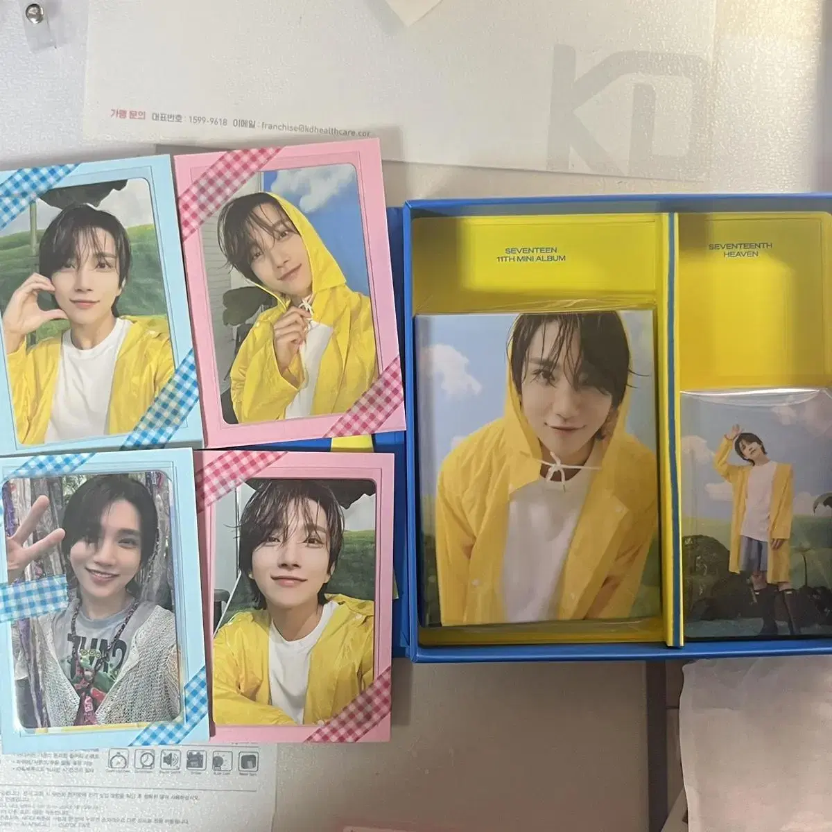 FML joshua Carat Vahn album photocard unreleased photocard wts Sell