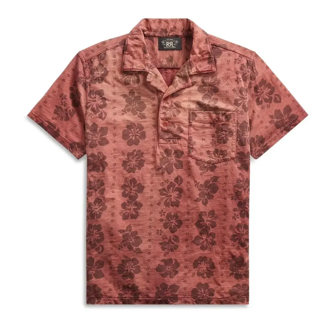 더블알엘 반팔셔츠 RRL Hawaiian Print T-Shirt T