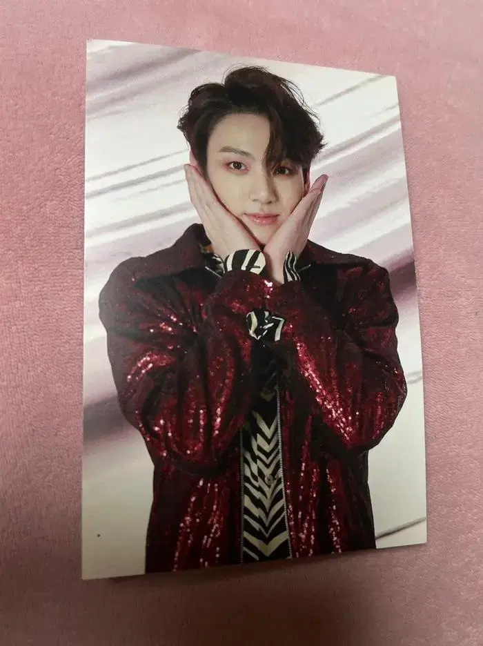 bangtan bts pacecub broadcast photocard jungkook