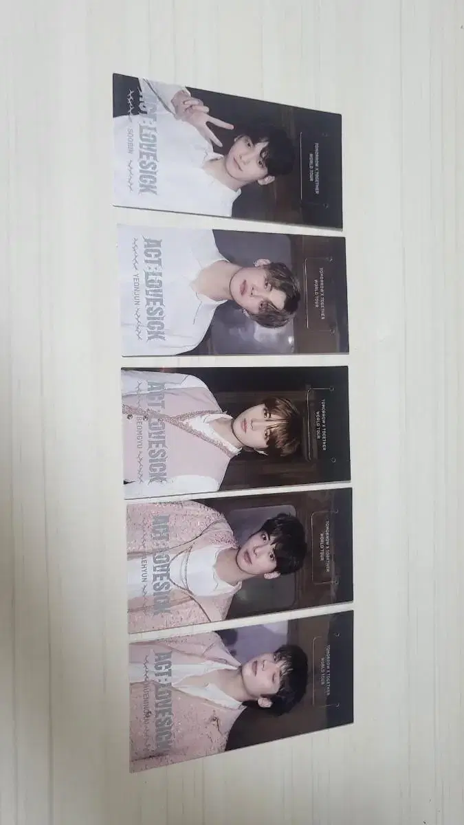 txt photocard albumcomponentsrubsicconebookmarkdecorkitphotocardetc wts