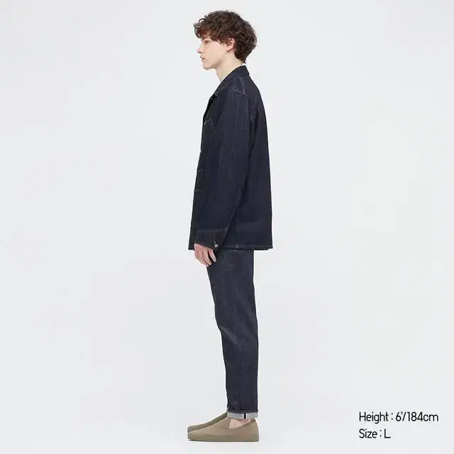 [XL] 유니클로 르메르 오버셔츠재킷(데님) Uniqlo U