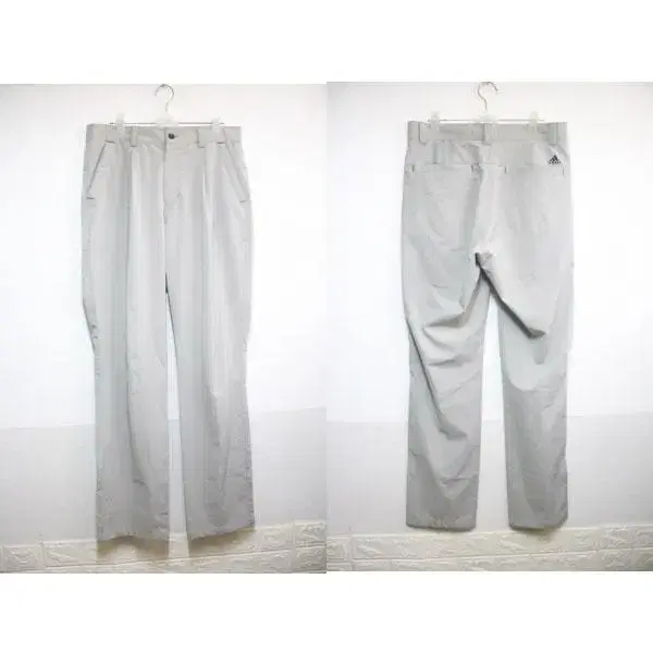 (30) Adidas light gray slim yeoreum pants (size 30)