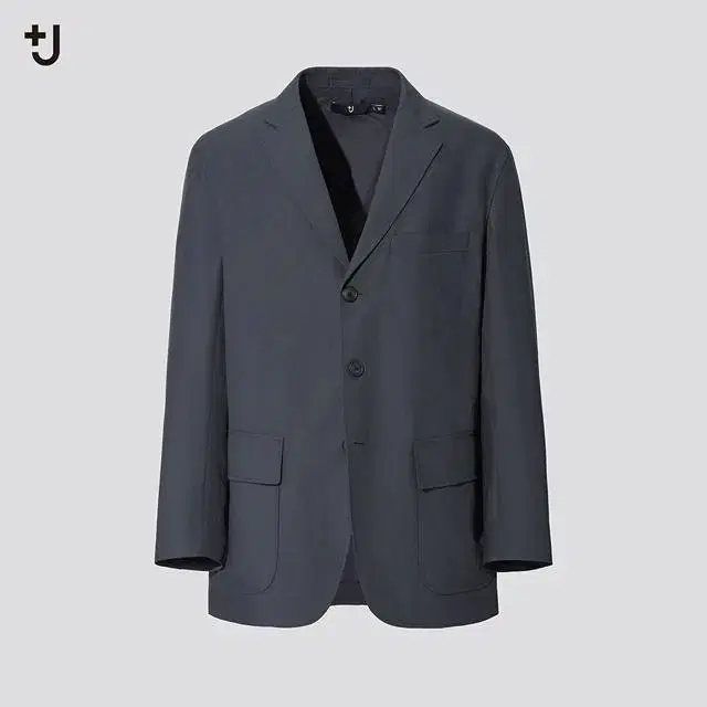 [BLACK/GRAY] 유니클로 질샌더 21SS +J울블렌드오버사이즈재킷