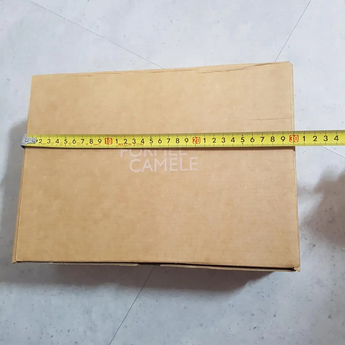 FORMEL CAMELE 포멜카멜레 신발 박스 빈 상자 30x22x9.5