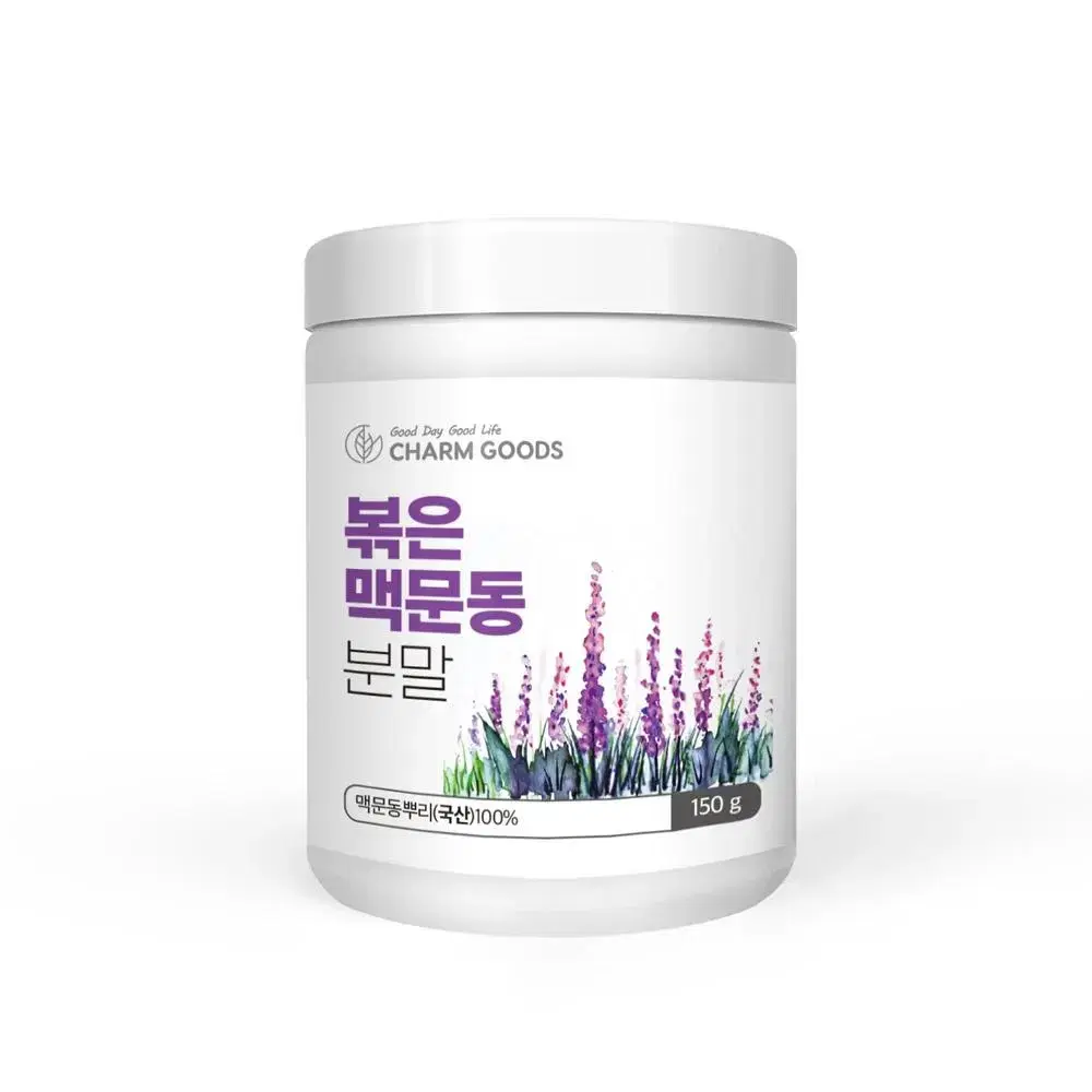 100% 국내산 볶은 맥문동 분말 가루 150g 무료스푼제