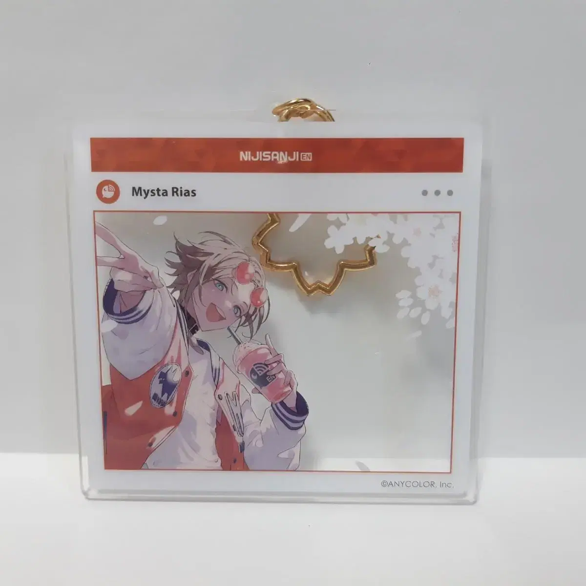 NIJISANJI EN Luxeem Mistress Lias Sakura Room acrylic Keyring