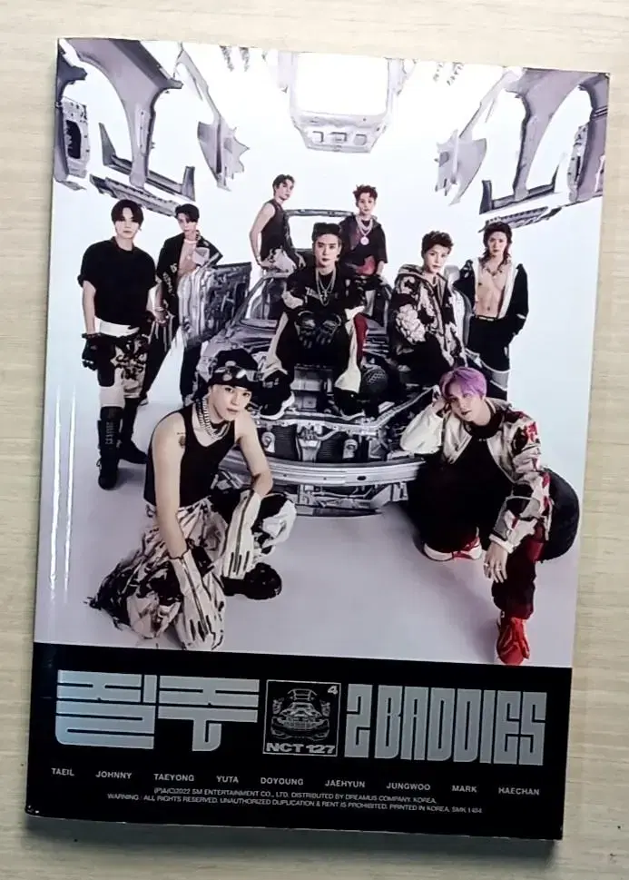 NCT 127 nct - ZUU 2 BADDIES 정규 4집 photobook CD