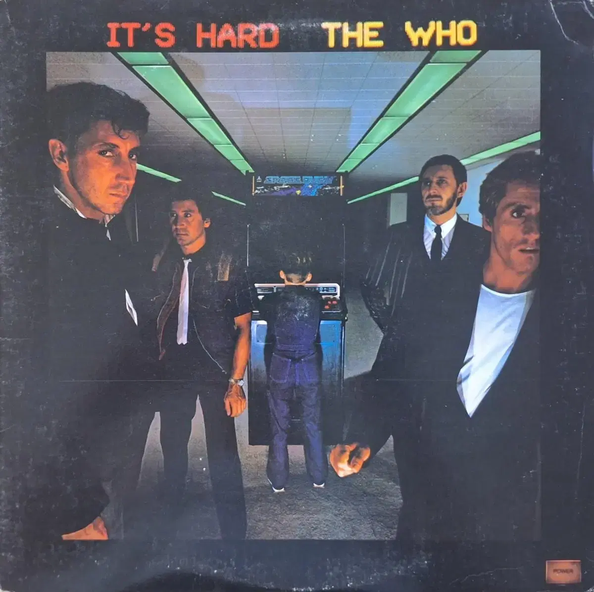 미국원반/초판/The Who - It's Hard LP