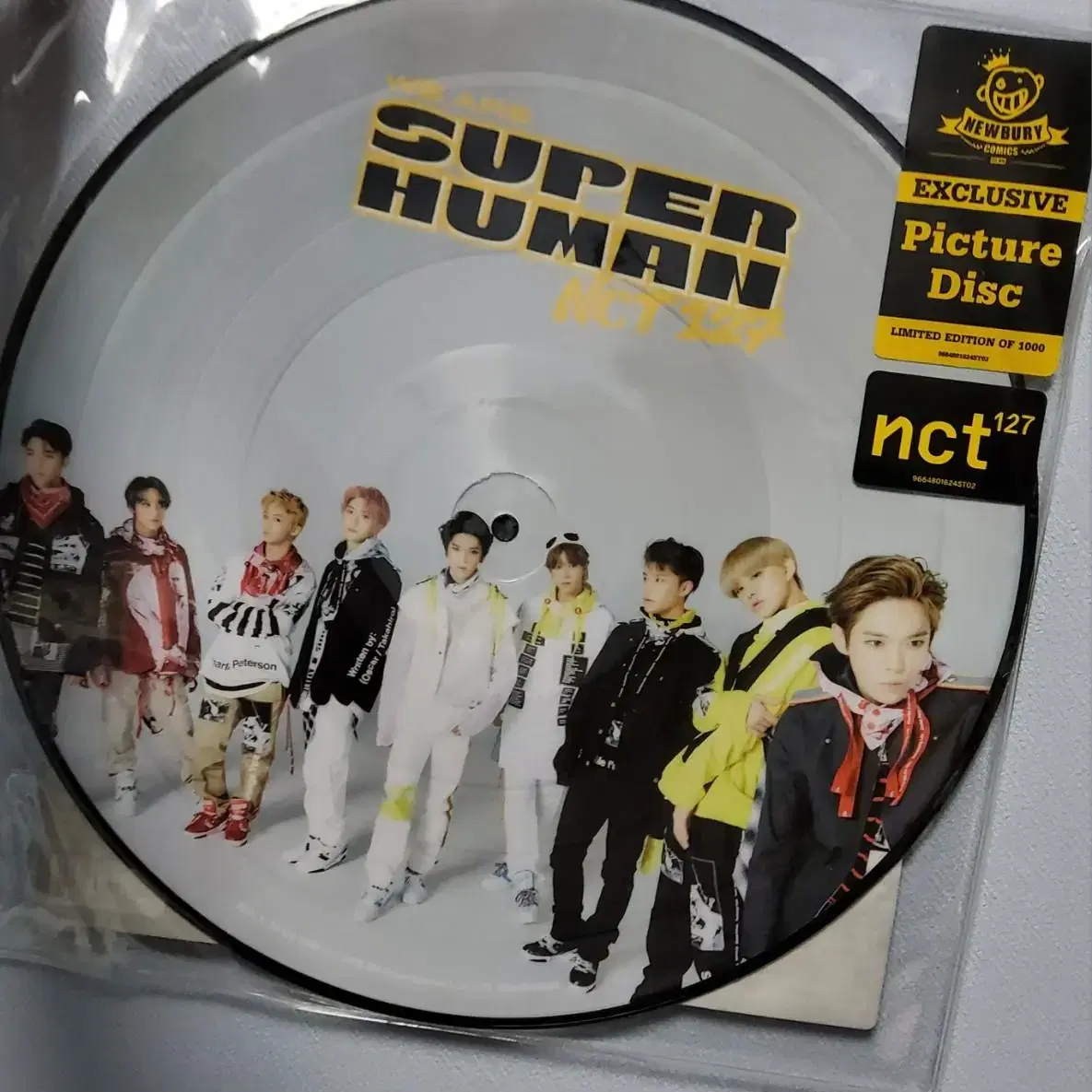 엔시티 127 슈퍼휴먼 lp 픽처디스크 양도