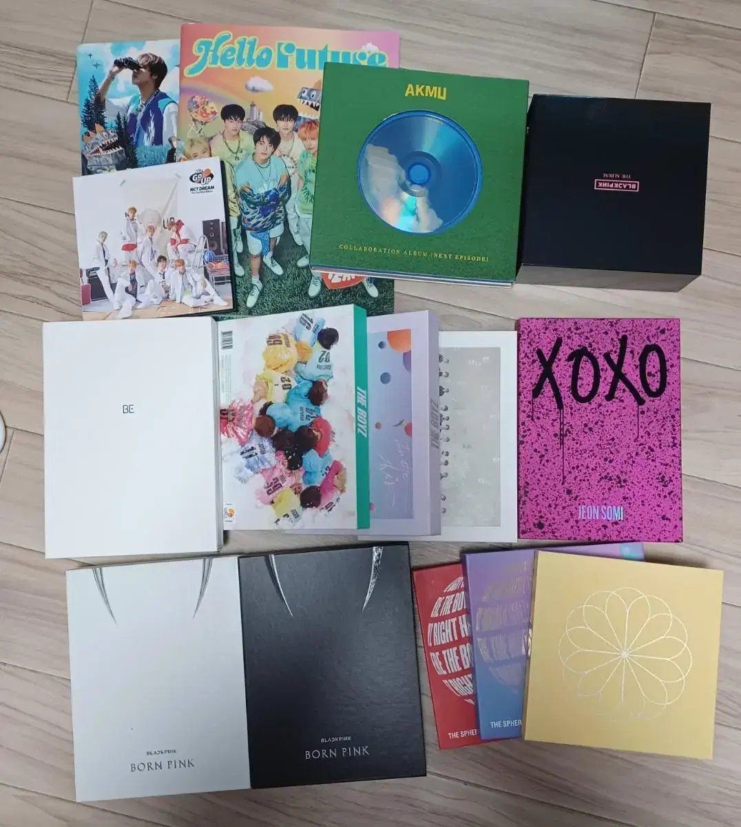 Idol unsealed albums wts for scrapping