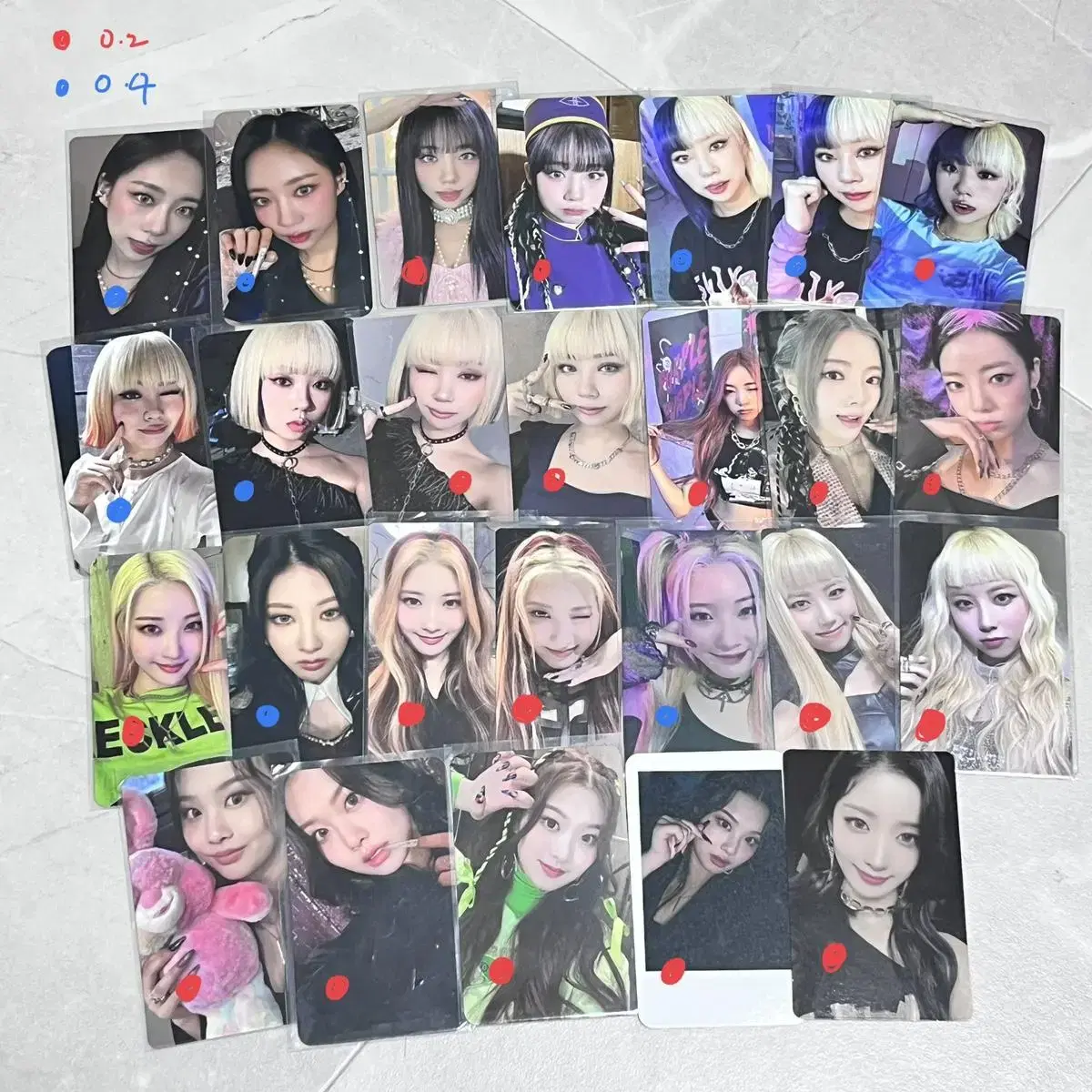 Purplekiss photocard unreleased photocard na goeun dosie chaein yuki ireh swan el7z up