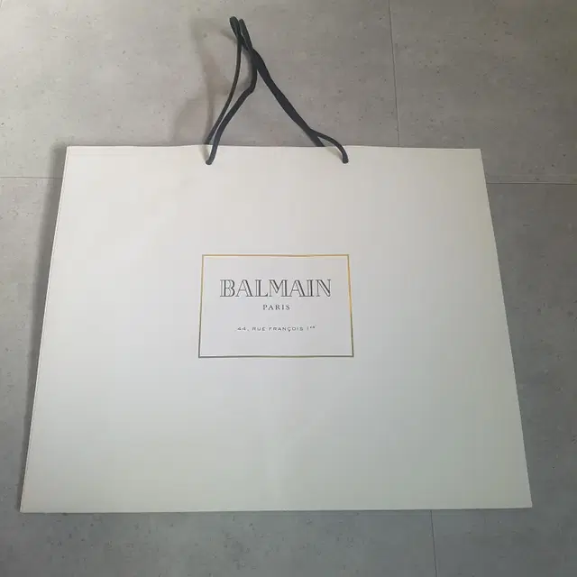 발망 BALMAIN (자국) 종이 가방 쇼핑백 42x34x13 우편 무배