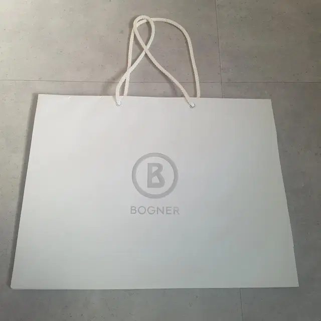 보그너 BOGNER 쇼핑백 종이 가방 41x31x11