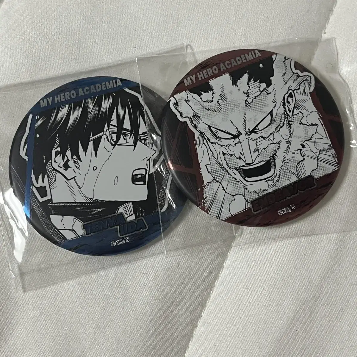 My Hero Academia Hiroaka Nahia Jump Shop Limited Original Art Badge Iida Endeavor